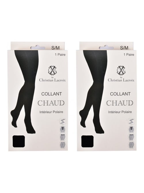 Medias Térmicas CXL By CHRISTIAN LACROIX - Pack de 2 - Kiabi Medias Térmicas CXL By CHRISTIAN LACROIX - Pack de 2 - Kiabi