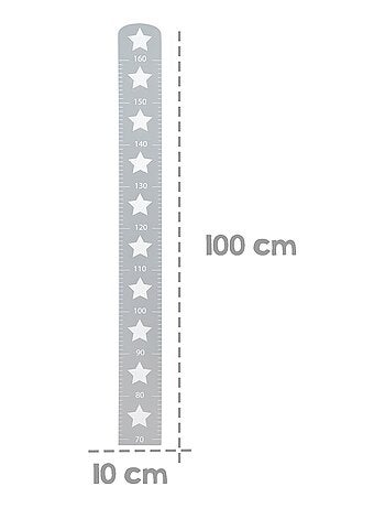 Medidor mural con estrellas en madera 'Little Stars' - ROBA