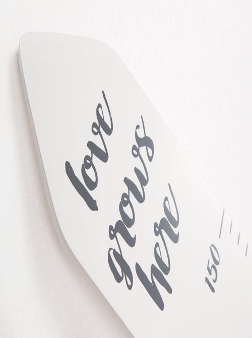 Medidor mural en madera 'Rock Star Baby' - ROBA - Kiabi