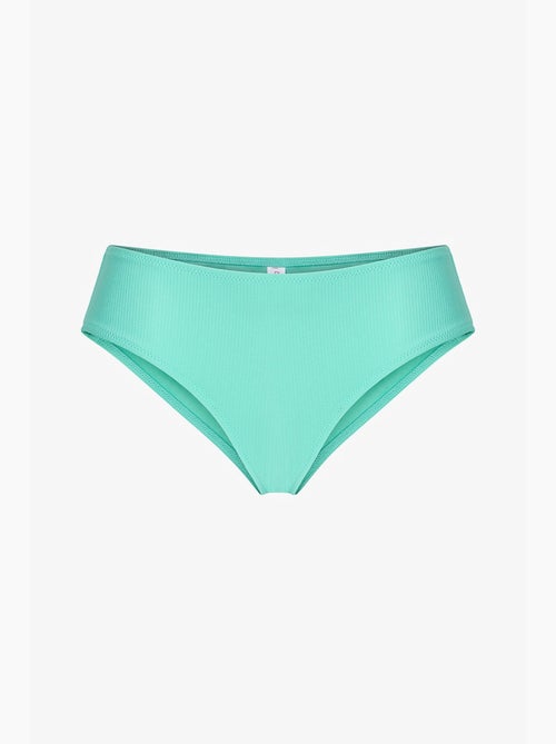 Meli braga de bikini texturizada de tiro medio penti - Kiabi