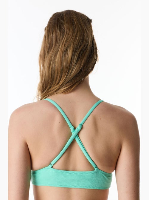 Meli top de bikini bralette texturizado penti - Kiabi