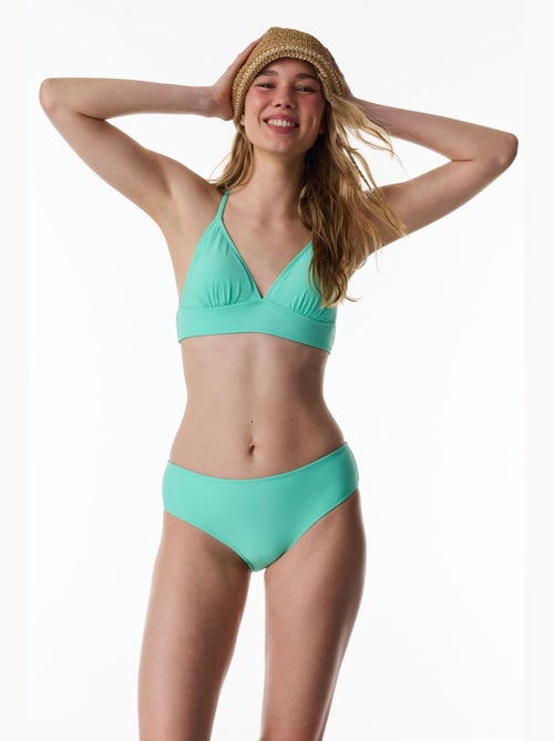Meli top de bikini bralette texturizado penti - Kiabi