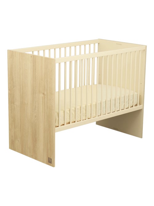 Mélinée Habitación de Bebé Convertible, Cama Convertible 120x60cm y Cambiador 3 Cajones - - SAUTHON - Kiabi