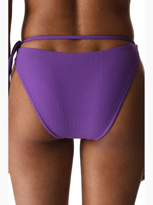 Melitona braga de bikini texturizada de tiro medio penti - Kiabi