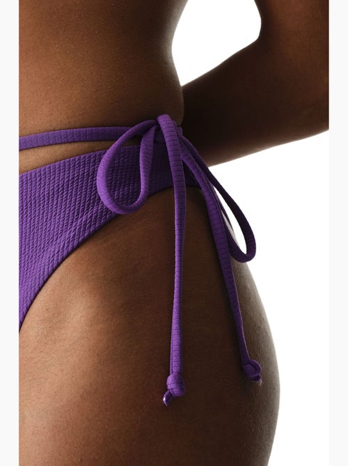 Melitona braga de bikini texturizada de tiro medio penti - Kiabi