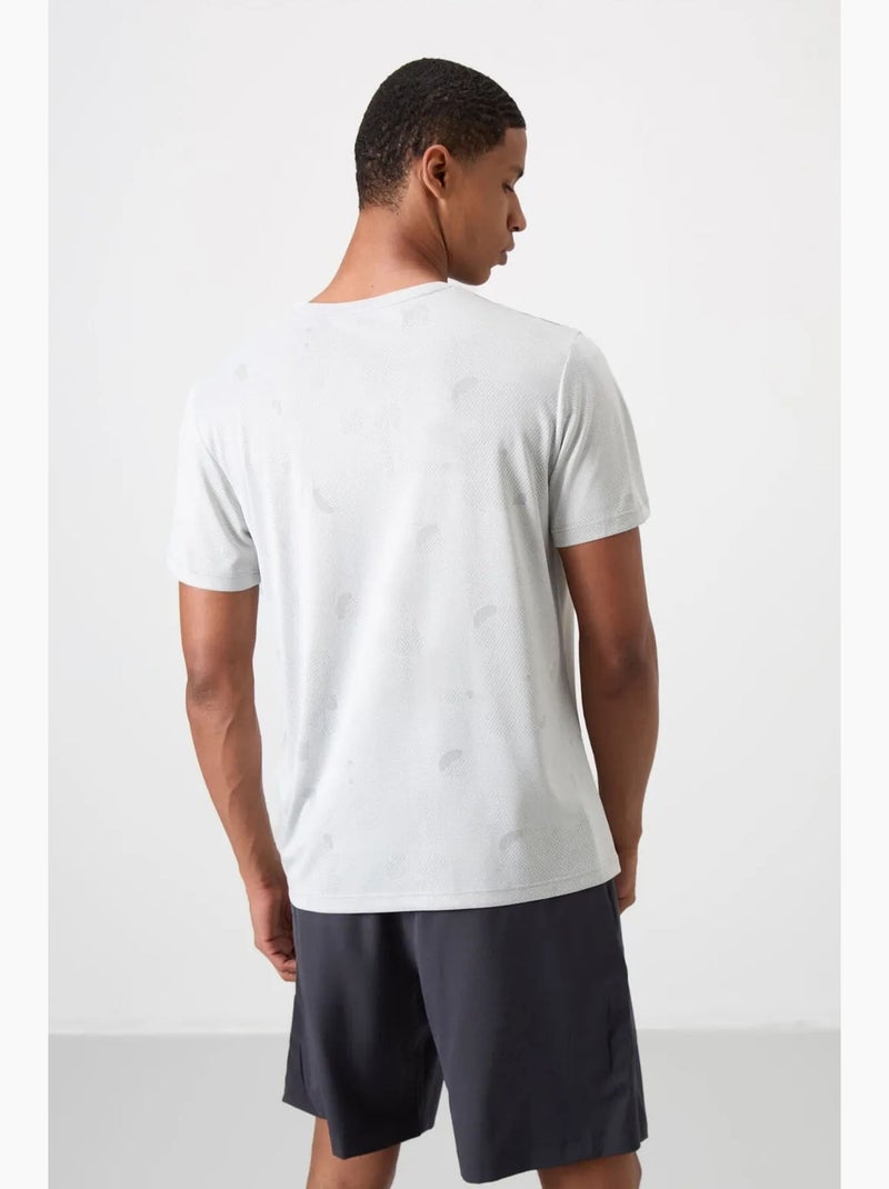 Men's camiseta de cuello redondo con bloques de color tommy Blanco Azul - Kiabi