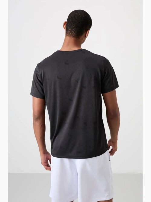 Men's camiseta de cuello redondo con bloques de color tommy - Kiabi