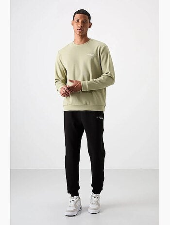 Men's conjunto de sudadera de manga larga y pantalón tommy