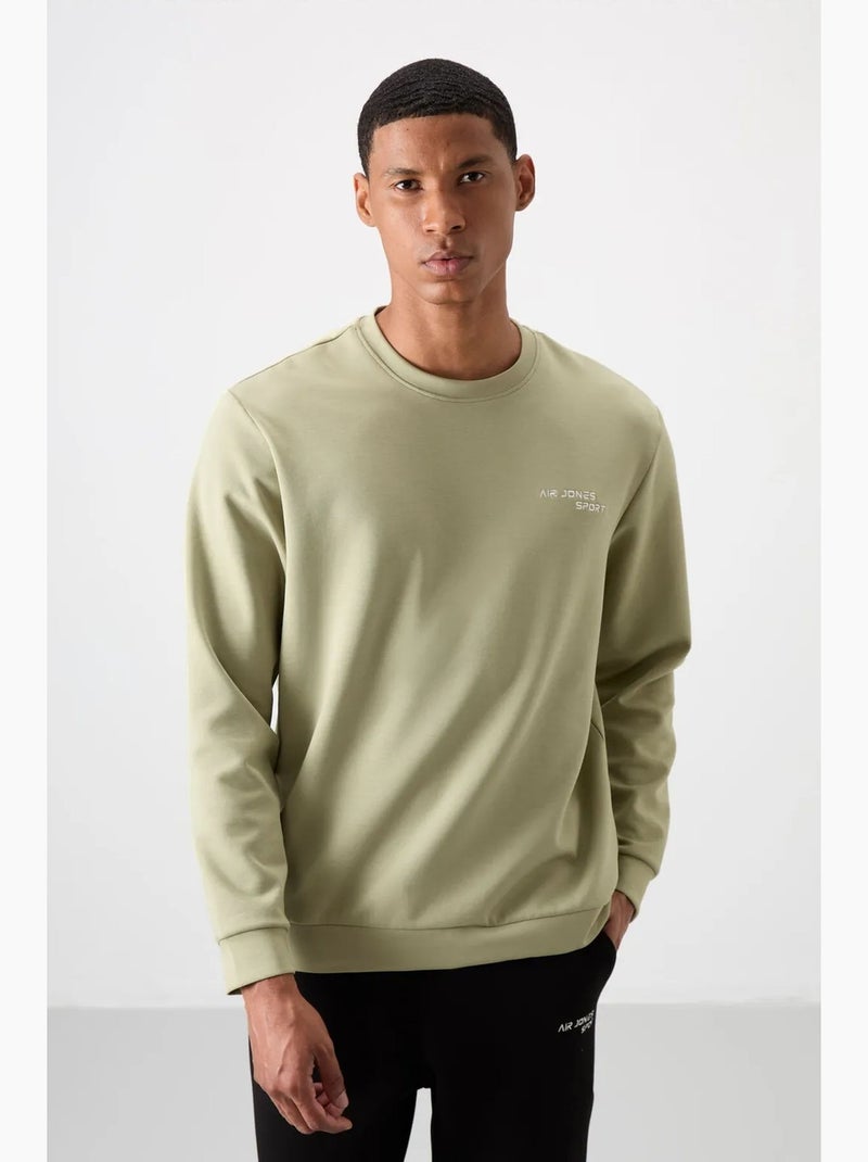 Men's conjunto de sudadera de manga larga y pantalón tommy Verde pastel - Kiabi