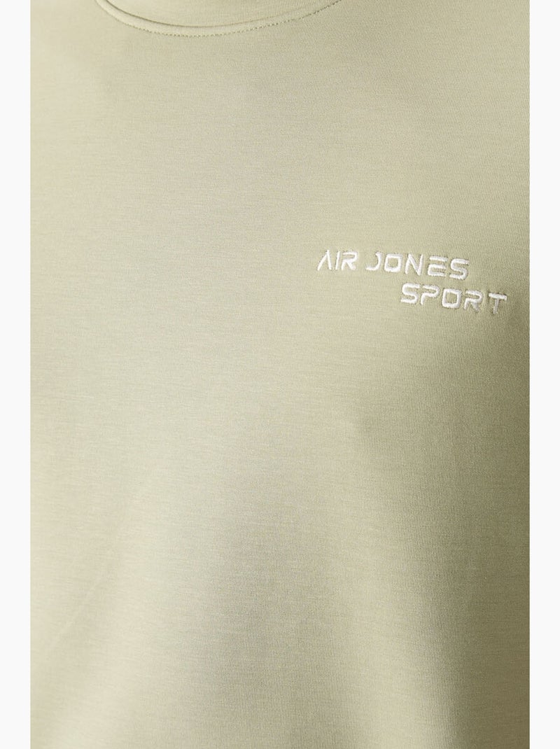 Men's conjunto de sudadera de manga larga y pantalón tommy Verde pastel - Kiabi