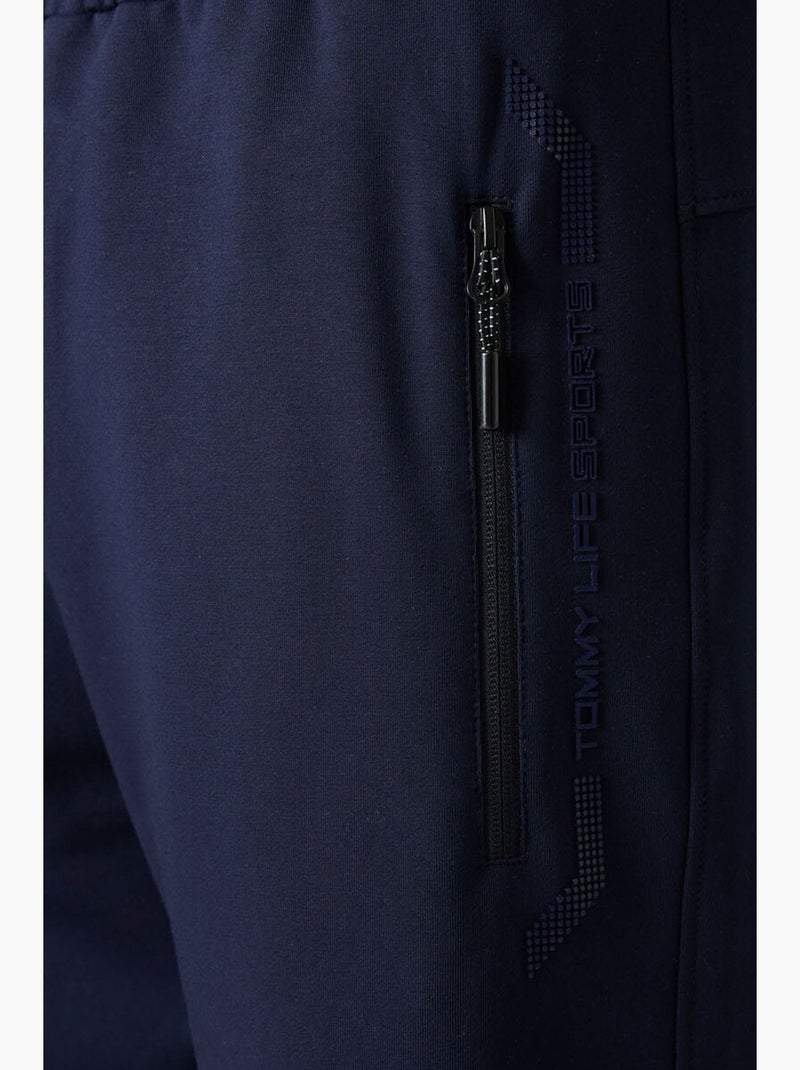 Men's pantalón corto ciclista capri tommy Azul noche - Kiabi
