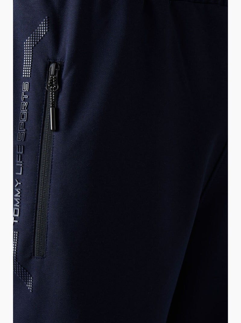 Men's pantalón corto ciclista capri tommy Azul noche - Kiabi