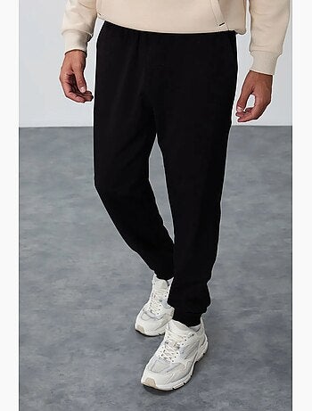 Men's pantalón de chándal de forro polar liso tommy