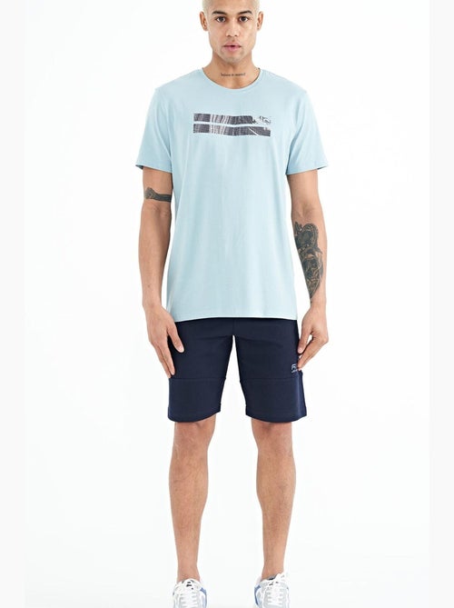 Men's pantalones cortos de felpa de punto lisos tommy - Kiabi Men's pantalones cortos de felpa de punto lisos tommy - Kiabi