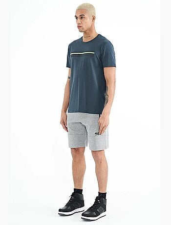 Men's pantalones cortos de felpa de punto lisos tommy