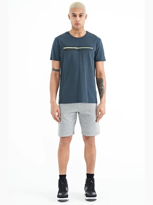 Men's pantalones cortos de felpa de punto lisos tommy - Kiabi Men's pantalones cortos de felpa de punto lisos tommy - Kiabi