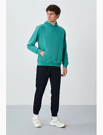 Men's pantalones de chándal de forro polar de corte regular tommy