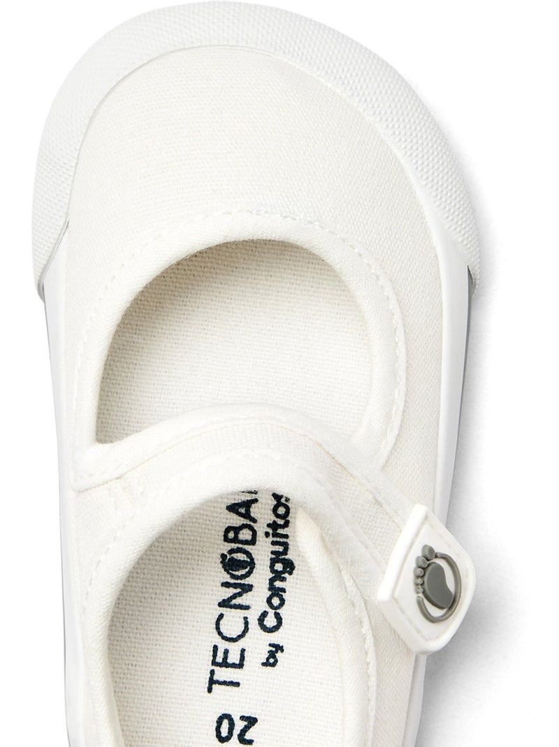 Merceditas conguitos barefoot goflex Blanco - Kiabi