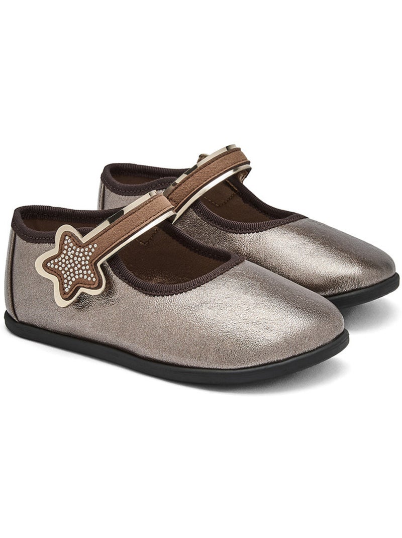 Merceditas conguitos barefoot goflex Marrón claro - Kiabi