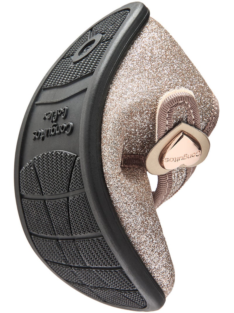 Merceditas conguitos barefoot goflex Oro - Kiabi