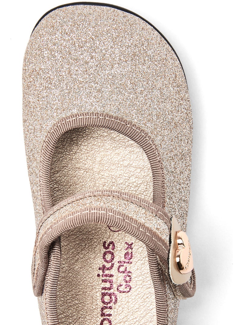 Merceditas conguitos barefoot goflex Oro - Kiabi