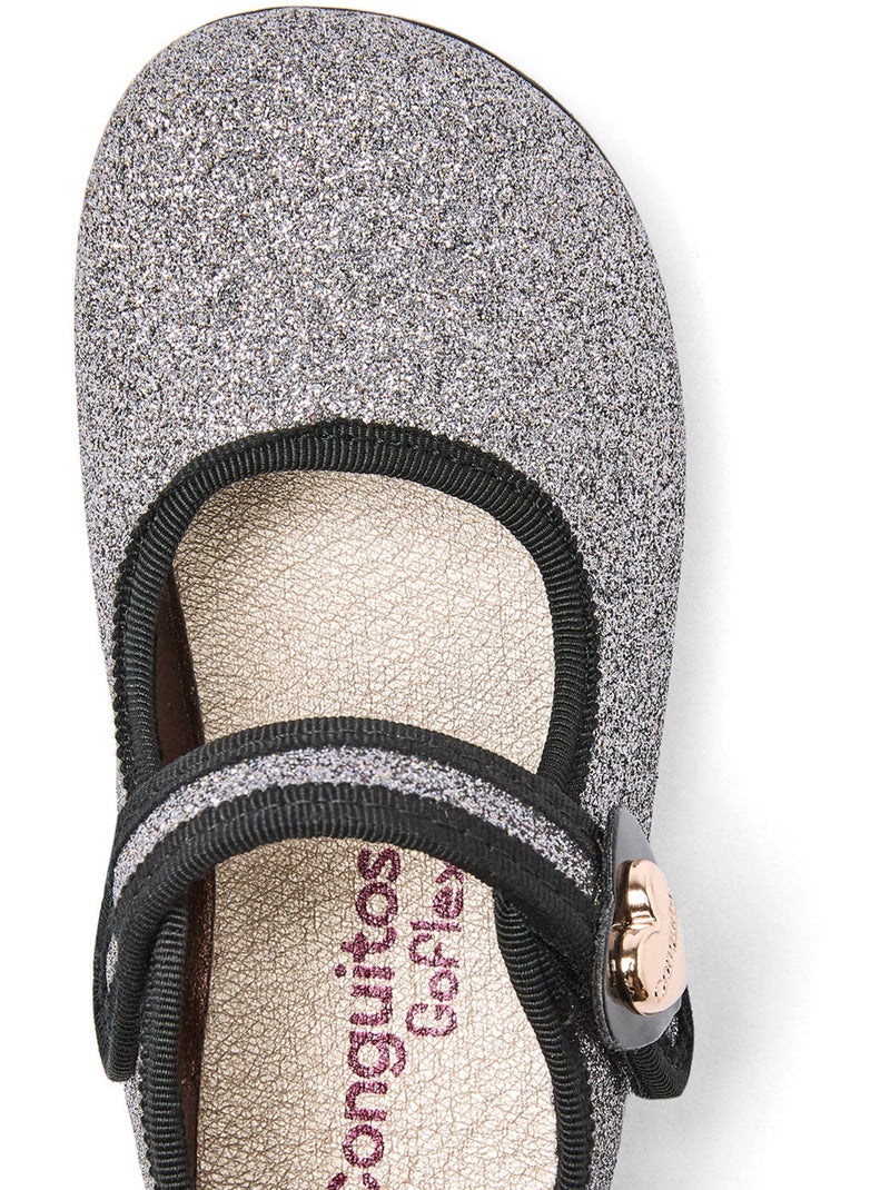 Merceditas conguitos barefoot goflex Plata - Kiabi