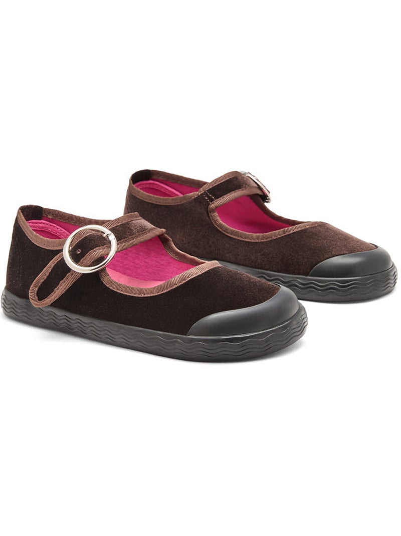 Merceditas conguitos barefoot Marrón - Kiabi