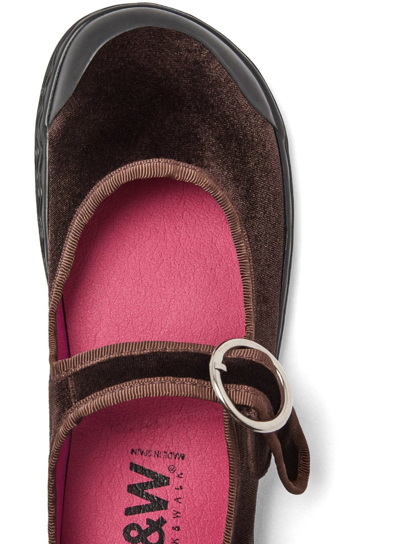 Merceditas conguitos barefoot Marrón - Kiabi