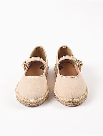 Merceditas de tela con hebilla B&S