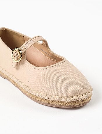 Merceditas de tela con hebilla B&S