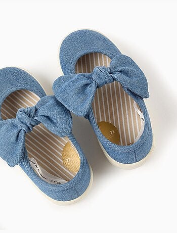 Merceditas de tela con suela flexible