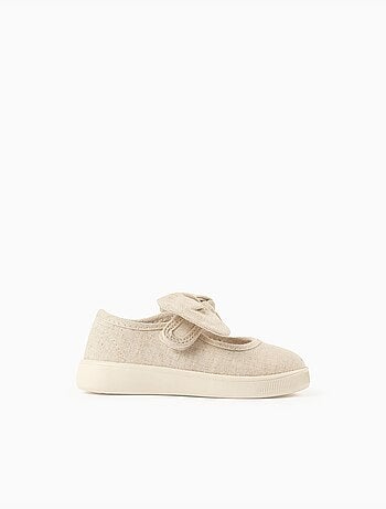 Merceditas de tela con suela flexible