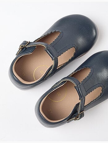 Merceditas Mary Jane de cuero