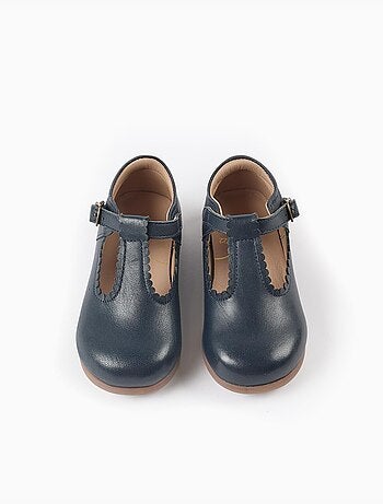 Merceditas Mary Jane de cuero