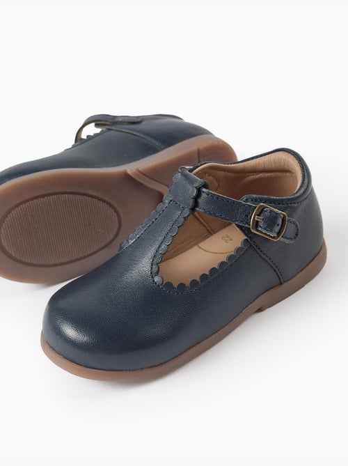 Merceditas Mary Jane de cuero - Kiabi