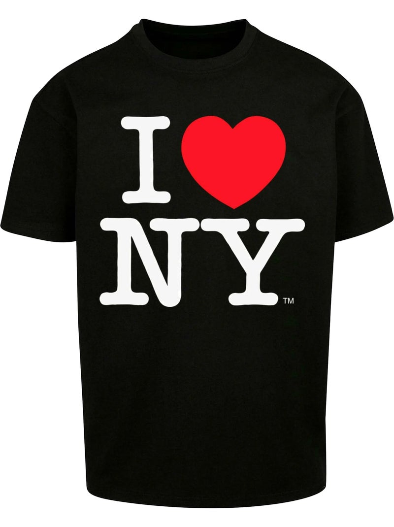 MerchCode - Camiseta I Love NY para Hombre Negro - Kiabi