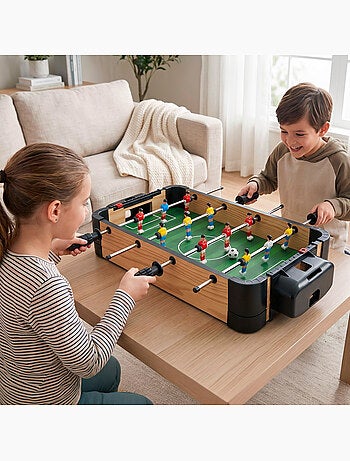 Mesa 2 en 1 air hockey y futbolín cb games