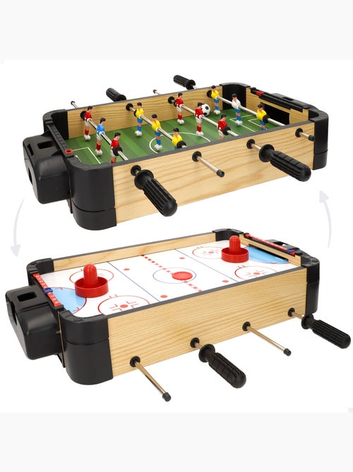 Mesa 2 en 1 air hockey y futbolín cb games - Kiabi
