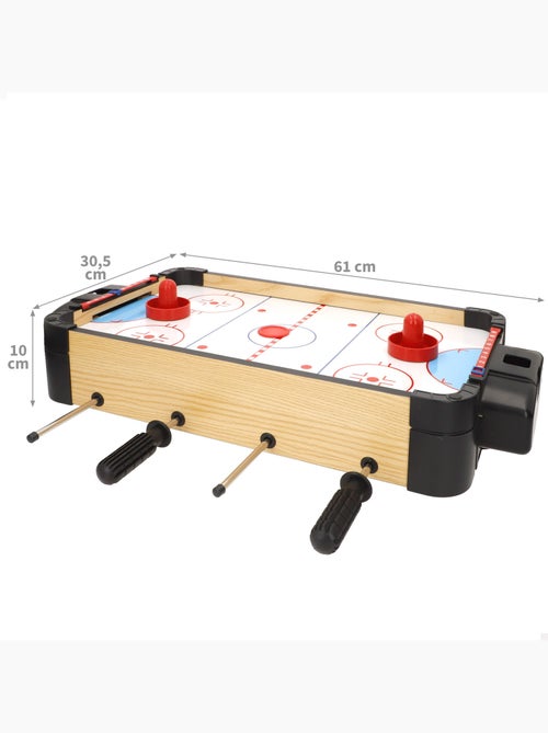Mesa 2 en 1 air hockey y futbolín cb games - Kiabi
