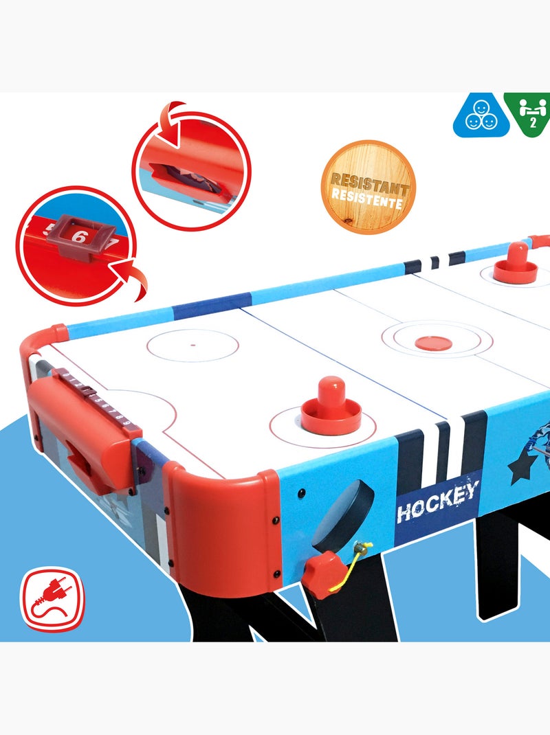 Mesa air hockey madera patas plegables 81x42x63 cm cb games N/D - Kiabi
