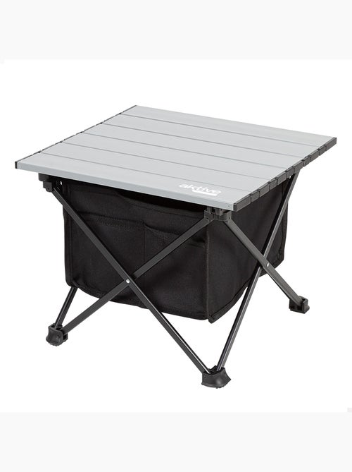 Mesa auxiliar plegable camping con bolsa almacenamiento y bolsillo aktive - Kiabi Mesa auxiliar plegable camping con bolsa almacenamiento y bolsillo aktive - Kiabi