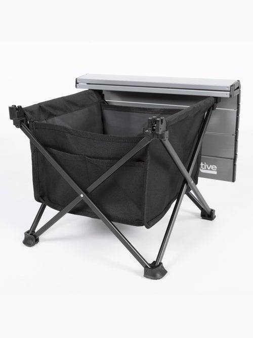 Mesa auxiliar plegable camping con bolsa almacenamiento y bolsillo aktive - Kiabi Mesa auxiliar plegable camping con bolsa almacenamiento y bolsillo aktive - Kiabi