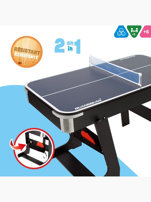 Mesa billar americano y ping pong plegable 120x61x73 cm cb games - Kiabi