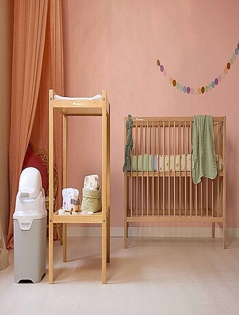 Mesa cambiador bebé de madera Daisy