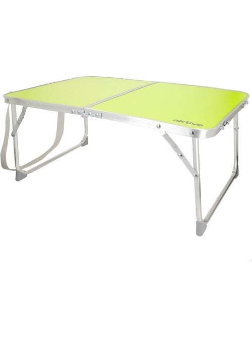 Mesa camping plegable con asa 60x40x25 cm Aktive - Kiabi Mesa camping plegable con asa 60x40x25 cm Aktive - Kiabi