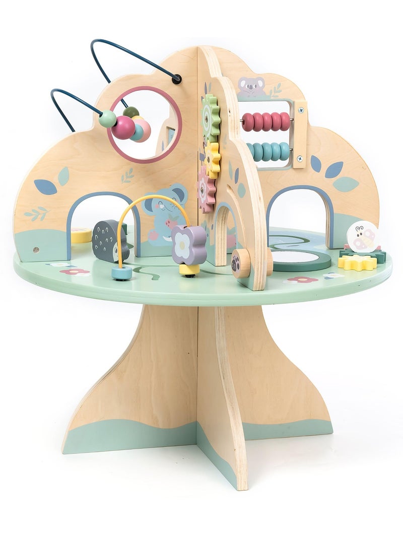 Mesa de actividades madera árbol de juegos mamabrum N/D - Kiabi