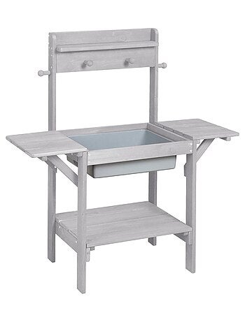 Mesa de arena y agua en madera maciza resistente 'Roba outdoor midi'