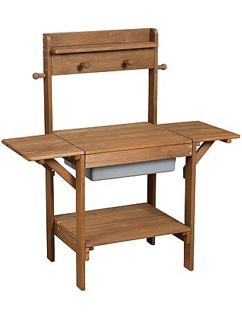 Mesa de arena y agua en madera maciza resistente 'Roba outdoor midi'