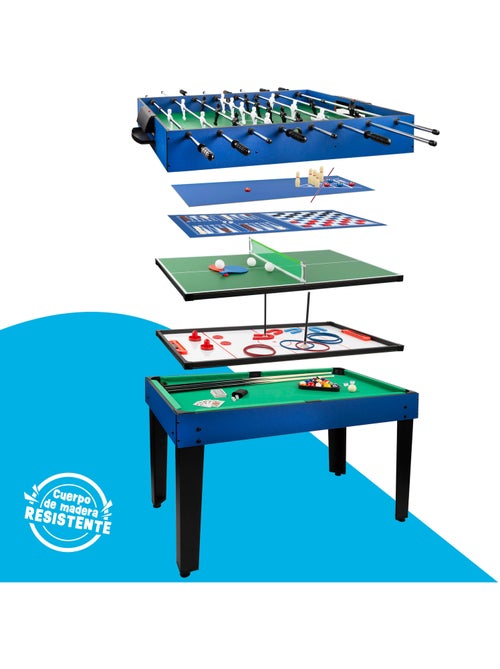 Mesa de billar multijuegos 12 en 1 cb games - Kiabi