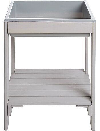 Mesa de juego Outdoor+ “Tiny” - Resistente a la intemperie - Mesa de agua y arena - Gris